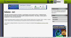 Desktop Screenshot of kalkulator.majsterkowicza.pl
